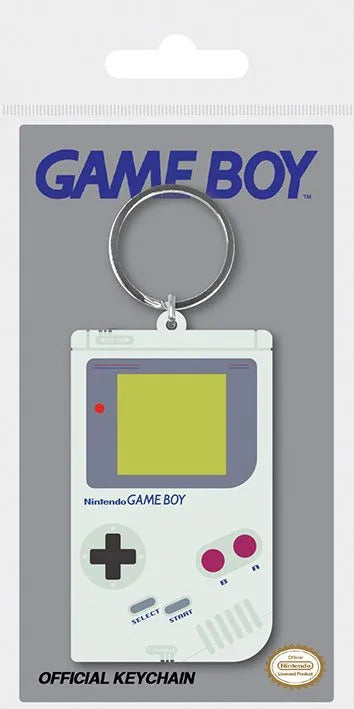 Nintendo Gummi-Schlüsselanhänger Gameboy 6 cm - Smalltinytoystore