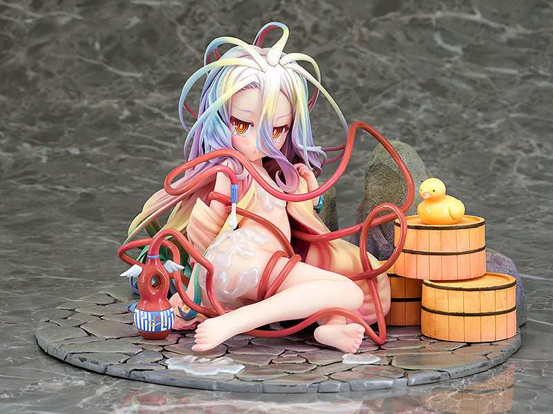 No Game No Life PVC Statue 1/7 Shiro: Hot Spring Ver. 11 cm - Smalltinytoystore