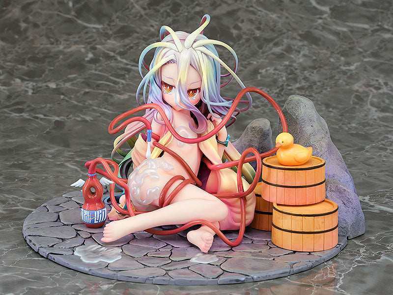 No Game No Life PVC Statue 1/7 Shiro: Hot Spring Ver. 11 cm - Smalltinytoystore