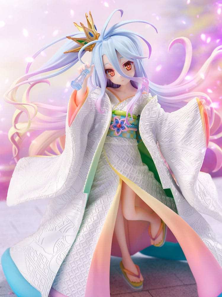 No Game no Life PVC Statue 1/7 Shiro -Shiromuku- 23 cm - Smalltinytoystore