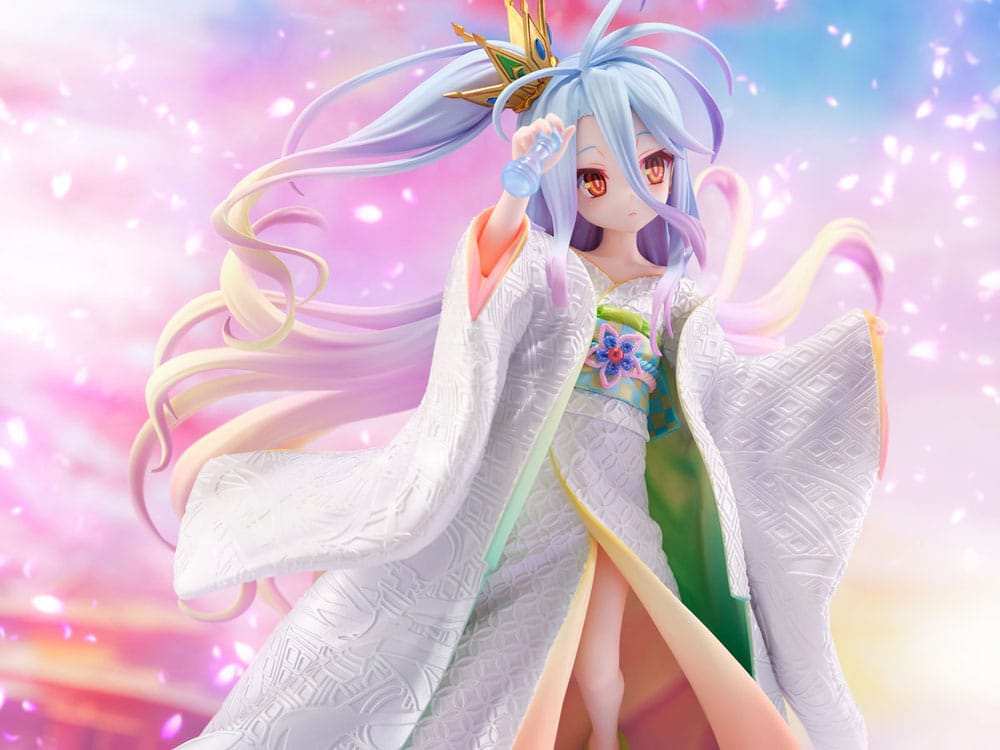 No Game no Life PVC Statue 1/7 Shiro -Shiromuku- 23 cm - Smalltinytoystore