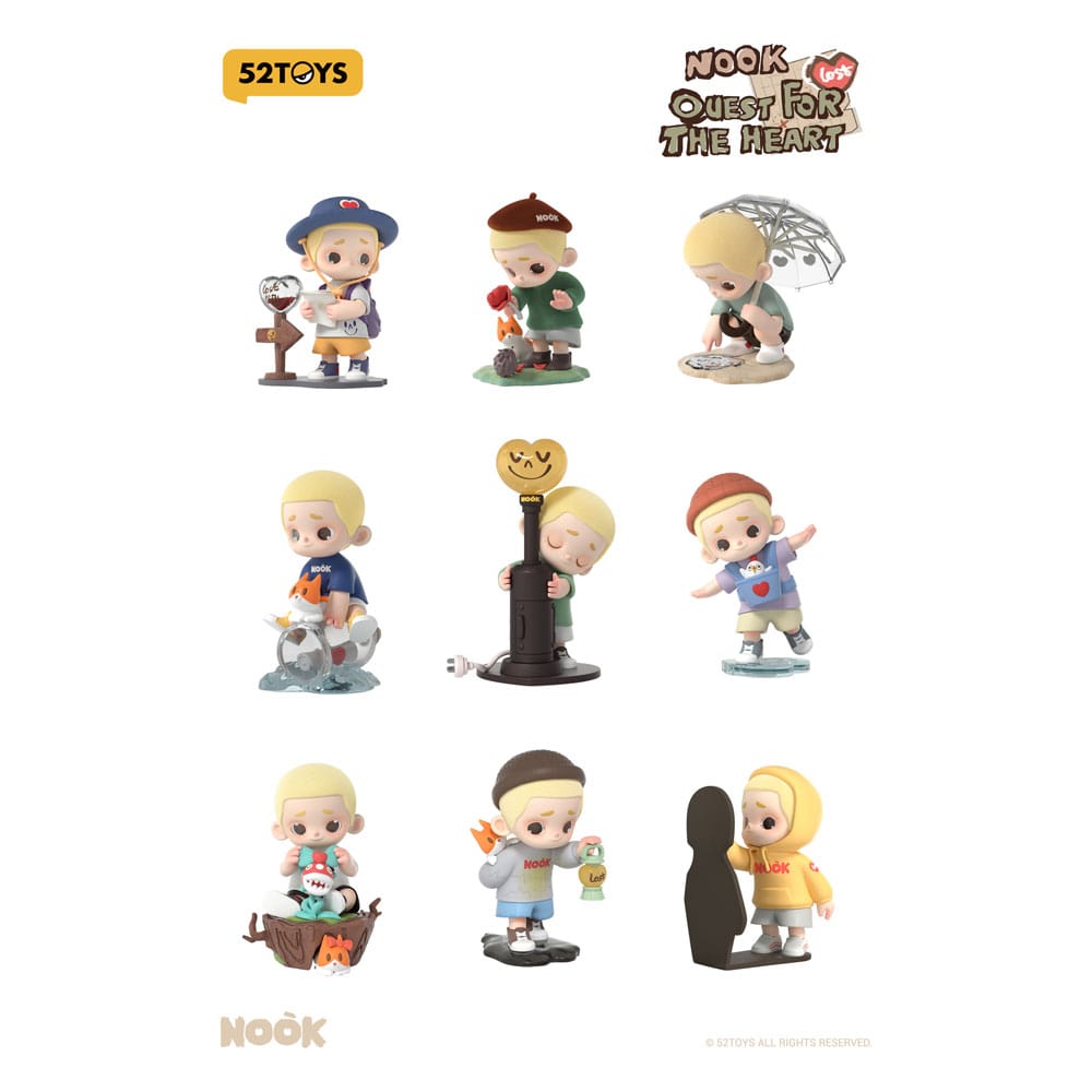 Nook Blind Box Figuren Sortiment Quest for the Heart 9 cm (8) - Smalltinytoystore