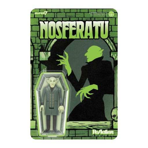 Nosferatu ReAction Actionfigur Nosferatu (Film Poster) 10 cm - Smalltinytoystore