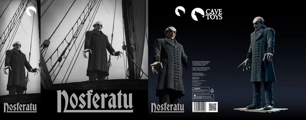 Nosferatu Statue 1/10 Max Schreck Death Scene 18 cm - Smalltinytoystore
