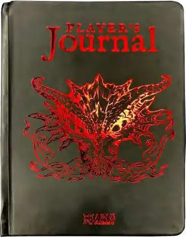 Notizbuch A5 Player's Journal - Smalltinytoystore