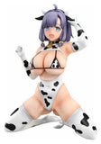 Nukitashi The Animation PVC Statue 1/5 Misaki Hotori Cow print costume 22 cm