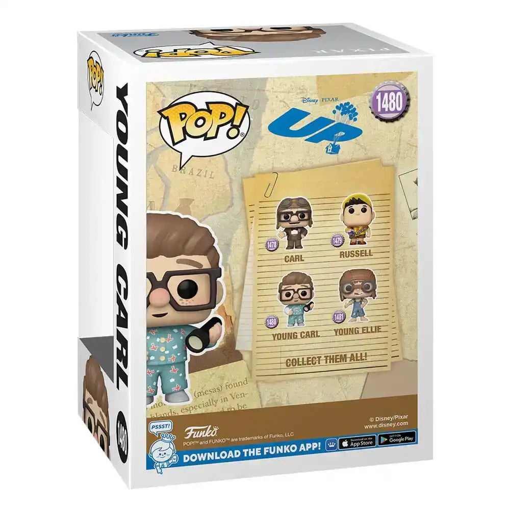 Oben 2 POP! Movies Vinyl Figur Young Carl 9 cm - Smalltinytoystore