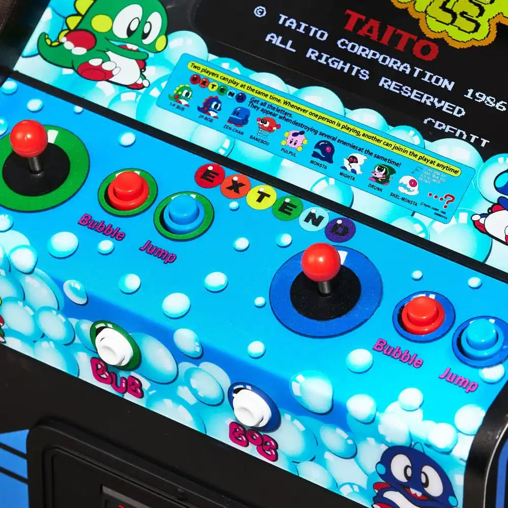 Official Bubble Bobble Quarter Arcade Machine 44 cm - Smalltinytoystore