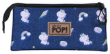 Oh My Pop! Triple Federmäppchen Sweety Dark Blue