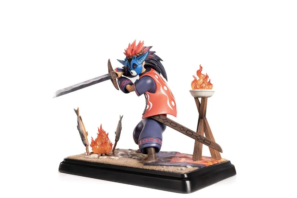 Okami Statue Oki (Human Form) 38 cm - Smalltinytoystore
