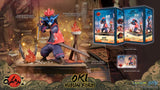 Okami Statue Oki (Human Form) 38 cm - Smalltinytoystore