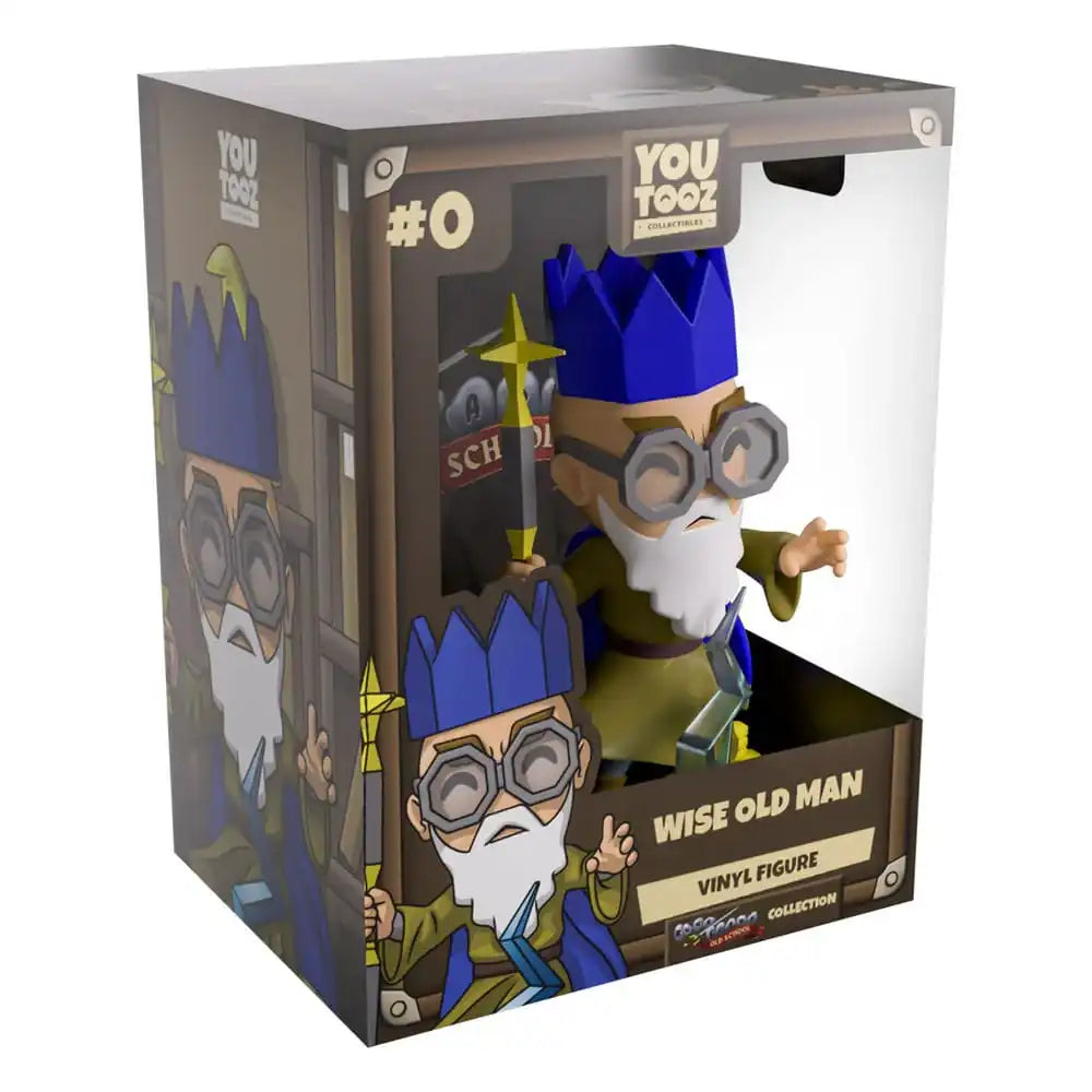 Old School Runescape Vinyl Figur Wise Old Man 11 cm - Smalltinytoystore