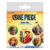 One Piece Ansteck-Buttons 5er-Pack The Straw Hats - Smalltinytoystore