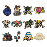 One Piece Ansteck-Pins Display Mystery Pin Badge (12) - Smalltinytoystore