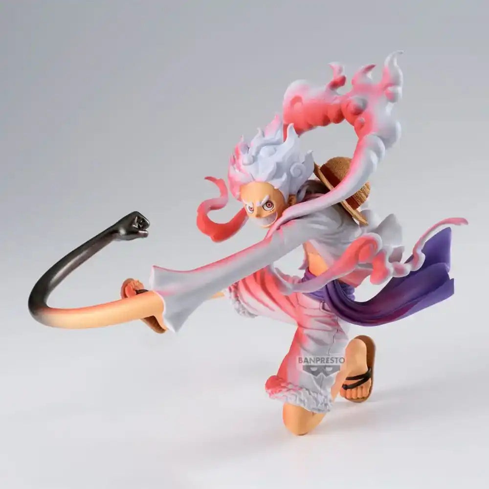 One Piece Battle Record Collection PVC Statue Monkey D. Luffy Gear5 Special Version 13 cm - Smalltinytoystore