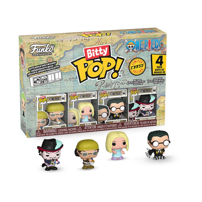 One Piece Bitty POP! Vinyl Figuren 4er-Pack Usopp 2,5 cm - Smalltinytoystore