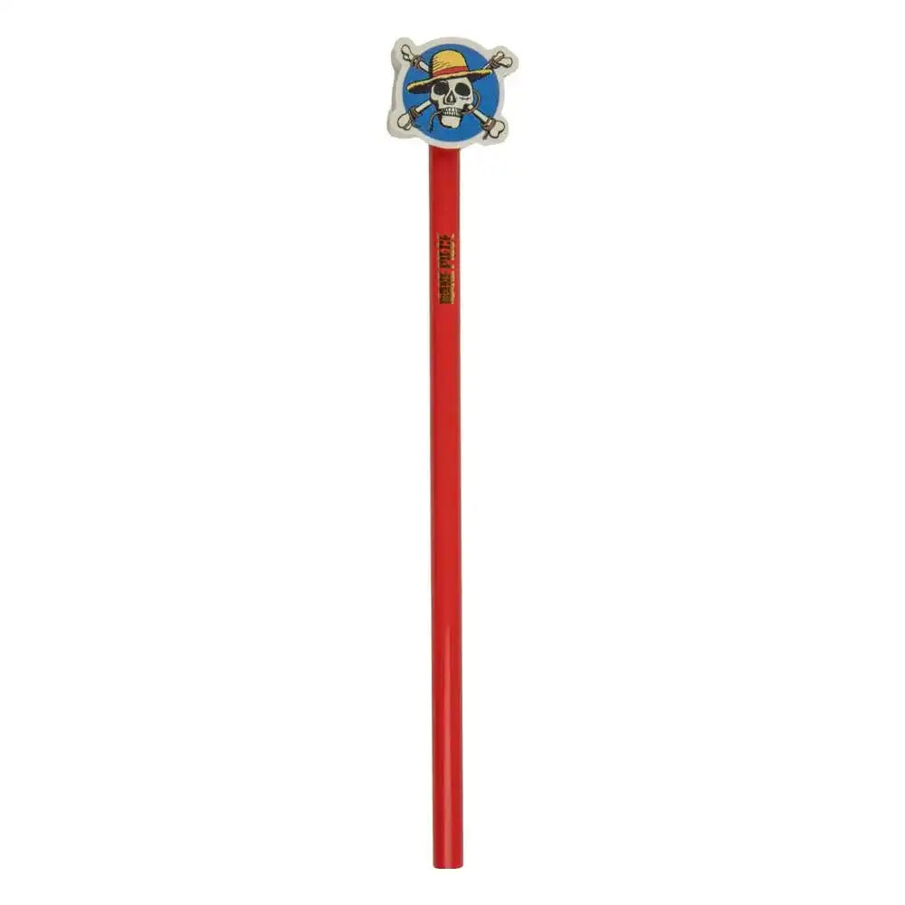 One Piece Bleistifte mit Radierertopper Luffy - Smalltinytoystore