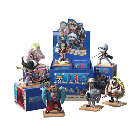 One Piece Blind Box Hidden Dissectibles Series 4 (Warlords ed.) Display (6) - Smalltinytoystore