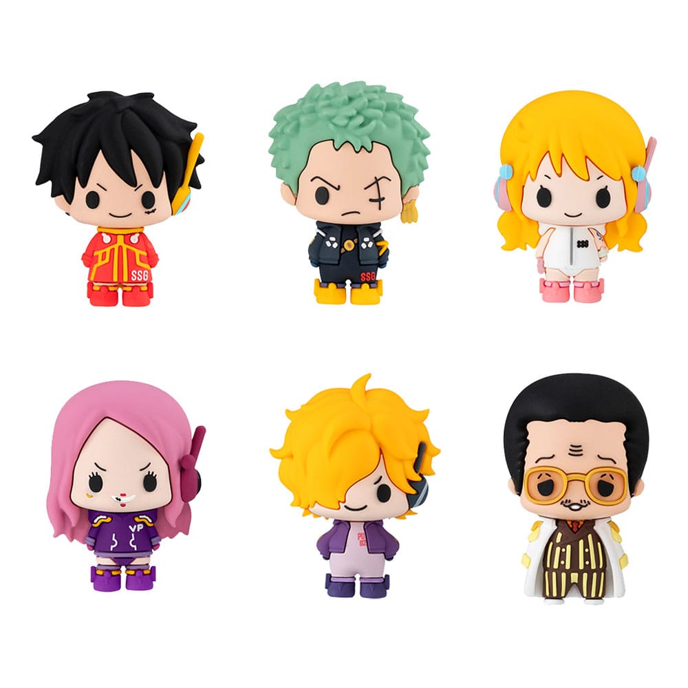 One Piece Chokorin Mascot Series Sammelfiguren Sortiment Egghead Ver. 5 cm (6) - Smalltinytoystore