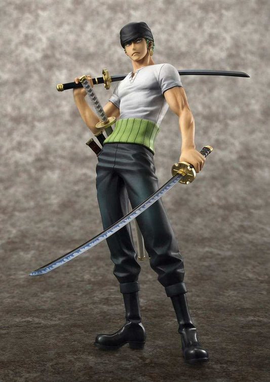 One Piece Excellent Model P.O.P PVC Statue NEO-DX Roronoa Zoro 10th Limited Ver. 23 cm - Smalltinytoystore