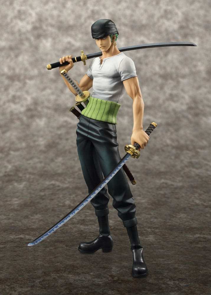 One Piece Excellent Model P.O.P PVC Statue NEO-DX Roronoa Zoro 10th Limited Ver. 23 cm - Smalltinytoystore