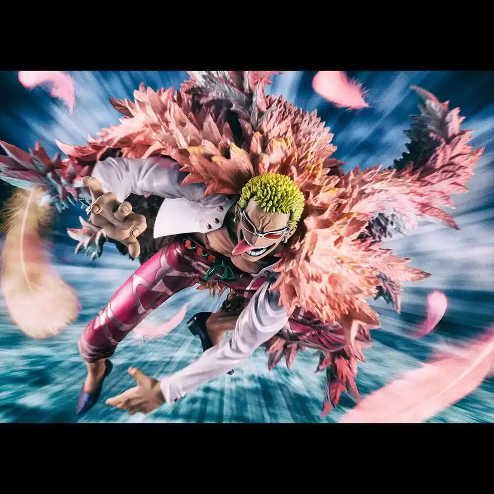 One Piece Excellent Model P.O.P PVC Statue SA-Maximum Heavenly Demon Donquixote Doflamingo 35 cm - Smalltinytoystore