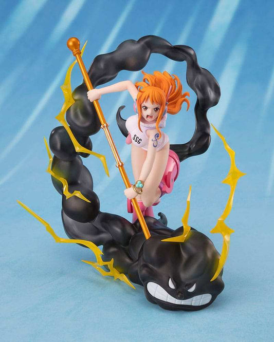 One Piece Figuarts ZERO Extra Battle PVC Statue Nami Lightning Blast 17 cm - Smalltinytoystore