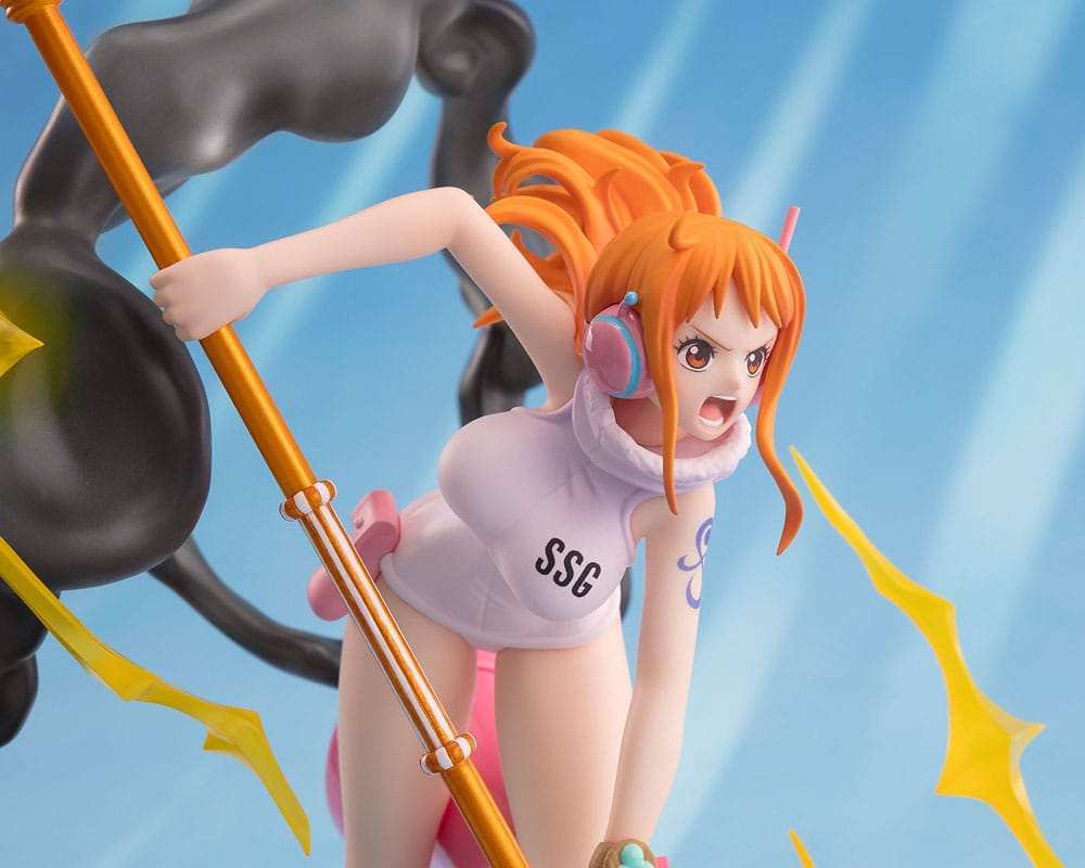 One Piece Figuarts ZERO Extra Battle PVC Statue Nami Lightning Blast 17 cm - Smalltinytoystore