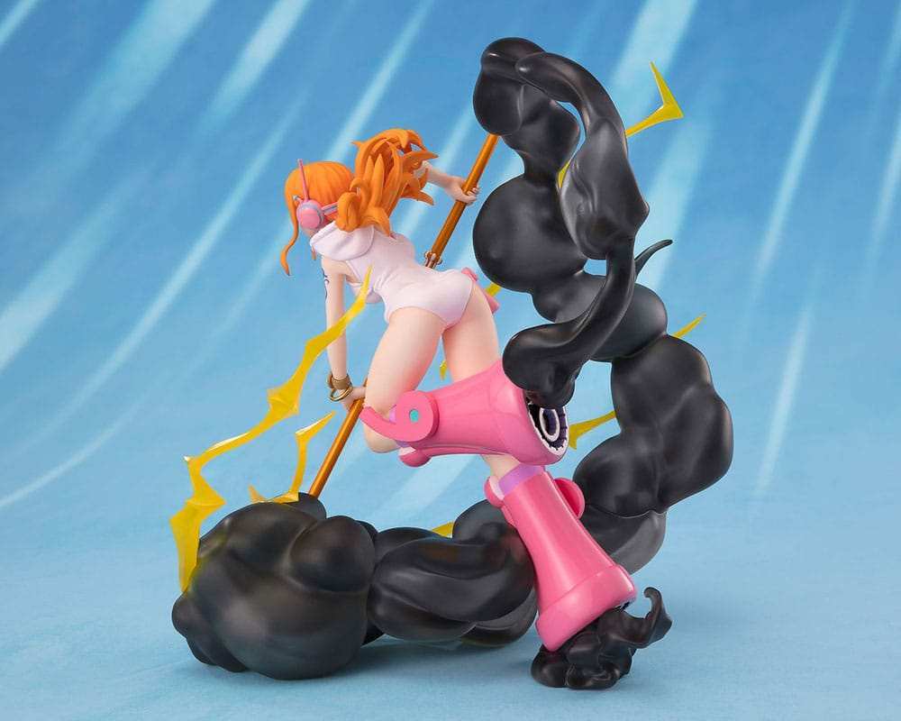 One Piece Figuarts ZERO Extra Battle PVC Statue Nami Lightning Blast 17 cm - Smalltinytoystore