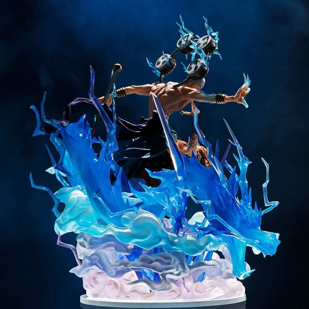 One Piece FiguartsZERO Extra Battle PVC Statue Enel -Sixty Million Volt Lightning Dragon- 32 cm - Smalltinytoystore
