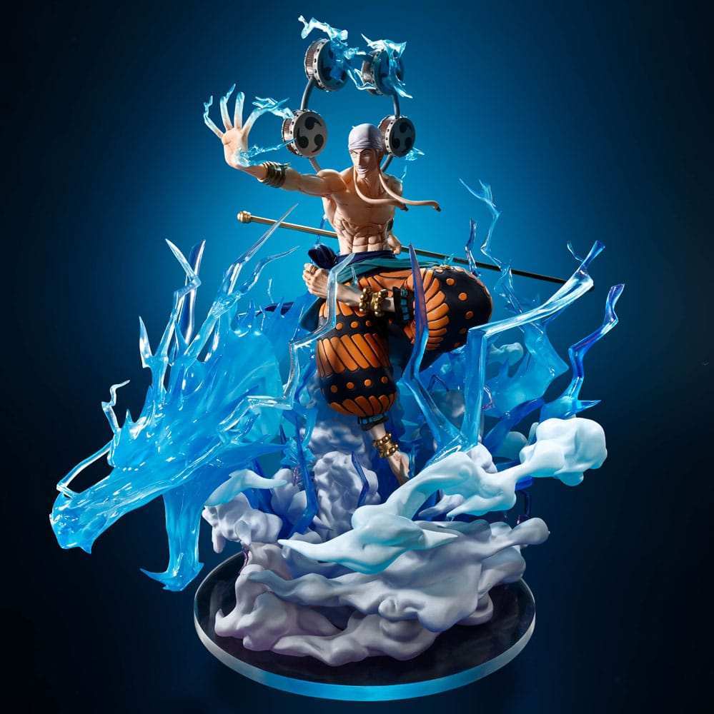 One Piece FiguartsZERO Extra Battle PVC Statue Enel -Sixty Million Volt Lightning Dragon- 32 cm - Smalltinytoystore