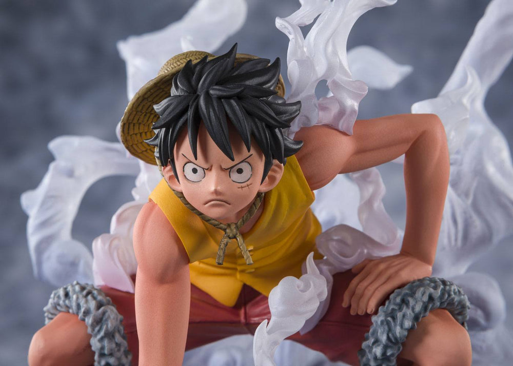 One Piece FiguartsZERO PVC Statue Monkey D. Luffy Summit Battle Reissue 12 cm - Smalltinytoystore