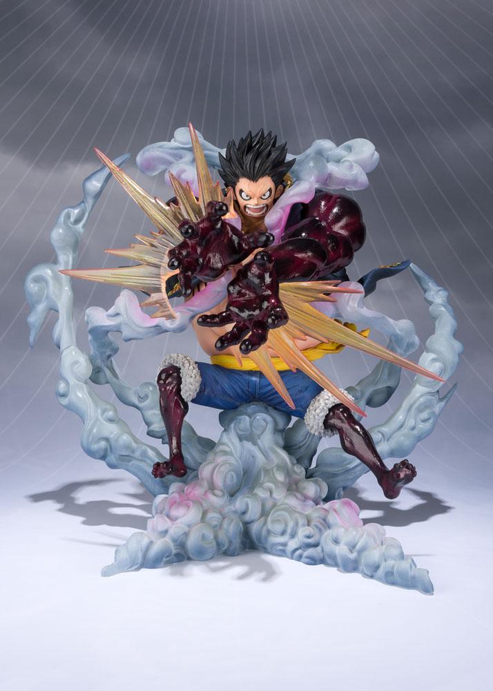 One Piece FiguartsZERO PVC Statue Monkey D. Ruffy Gear 4 Leo Bazooka Reissue 18 cm - Smalltinytoystore