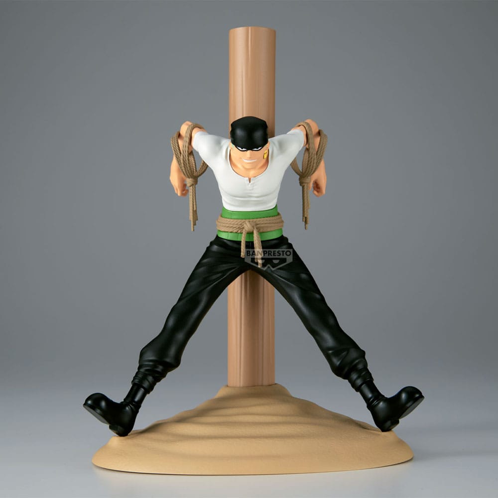 One Piece Figure Life PVC Statue Pirate Hunter Zoro 17 cm - Smalltinytoystore