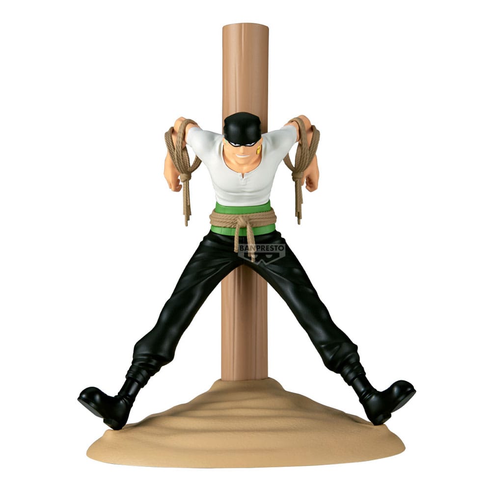 One Piece Figure Life PVC Statue Pirate Hunter Zoro 17 cm - Smalltinytoystore
