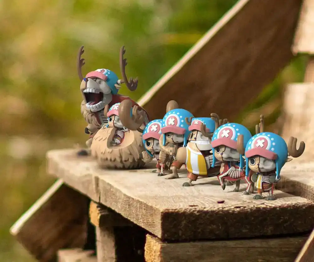 One Piece: Freeny's Hidden Dissectibles Series 3 Chopper 4 inch Vinyl Figure Blind Box Display (6) - Smalltinytoystore