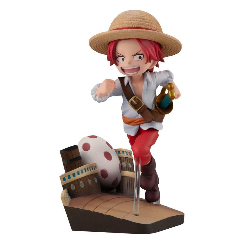 One Piece G.E.M. Serie PVC Statue Shanks Run! Run! Run! 13 cm - Smalltinytoystore