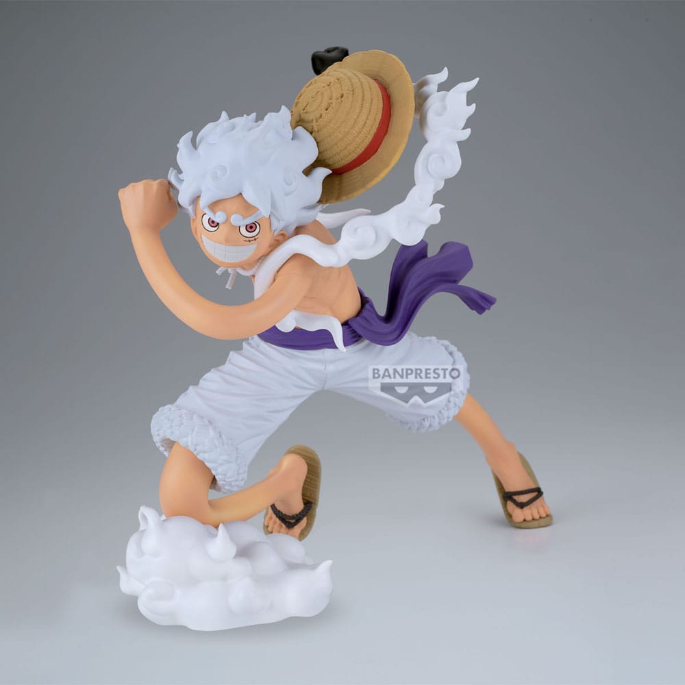 One Piece Grandista PVC Statue Monkey D. Luffy Gear 5 II 22 cm - Smalltinytoystore