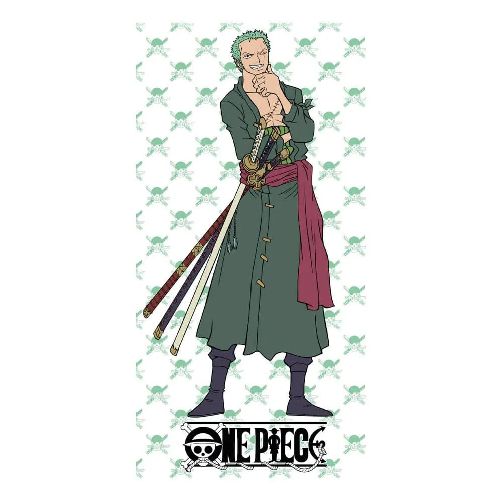 One Piece Handtuch Roronoa Zorro 70 x 140 cm - Smalltinytoystore