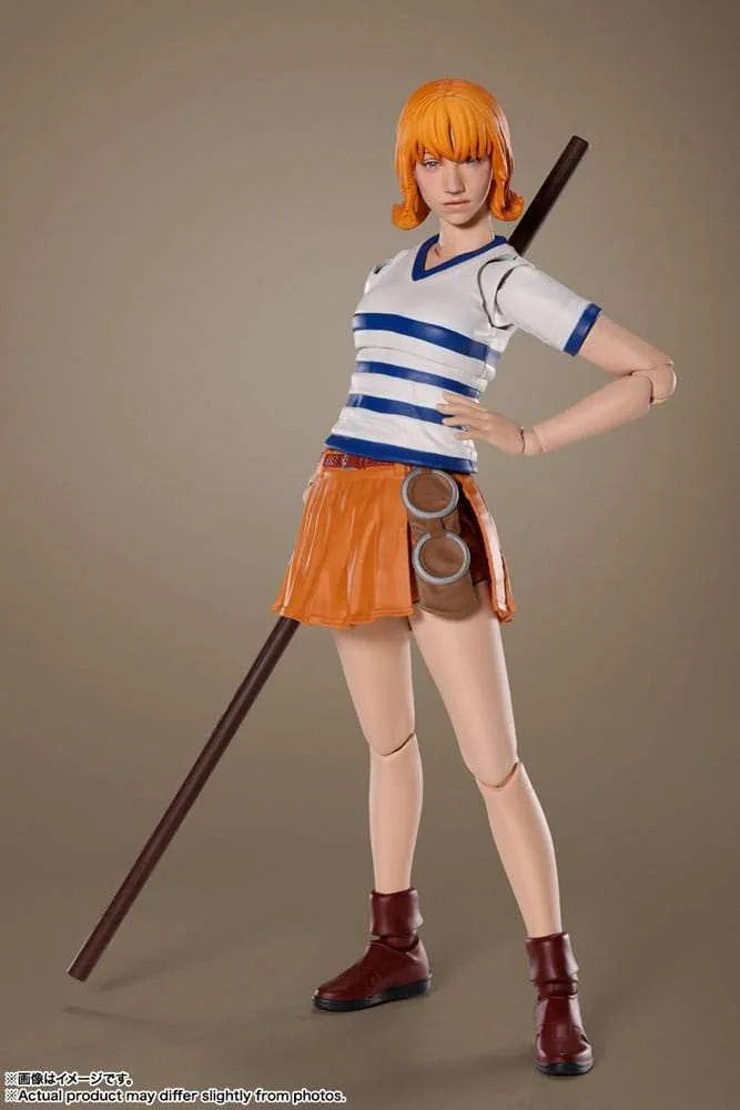 One Piece Live Action S.H. Figuarts Actionfigur Nami 15 cm - Smalltinytoystore