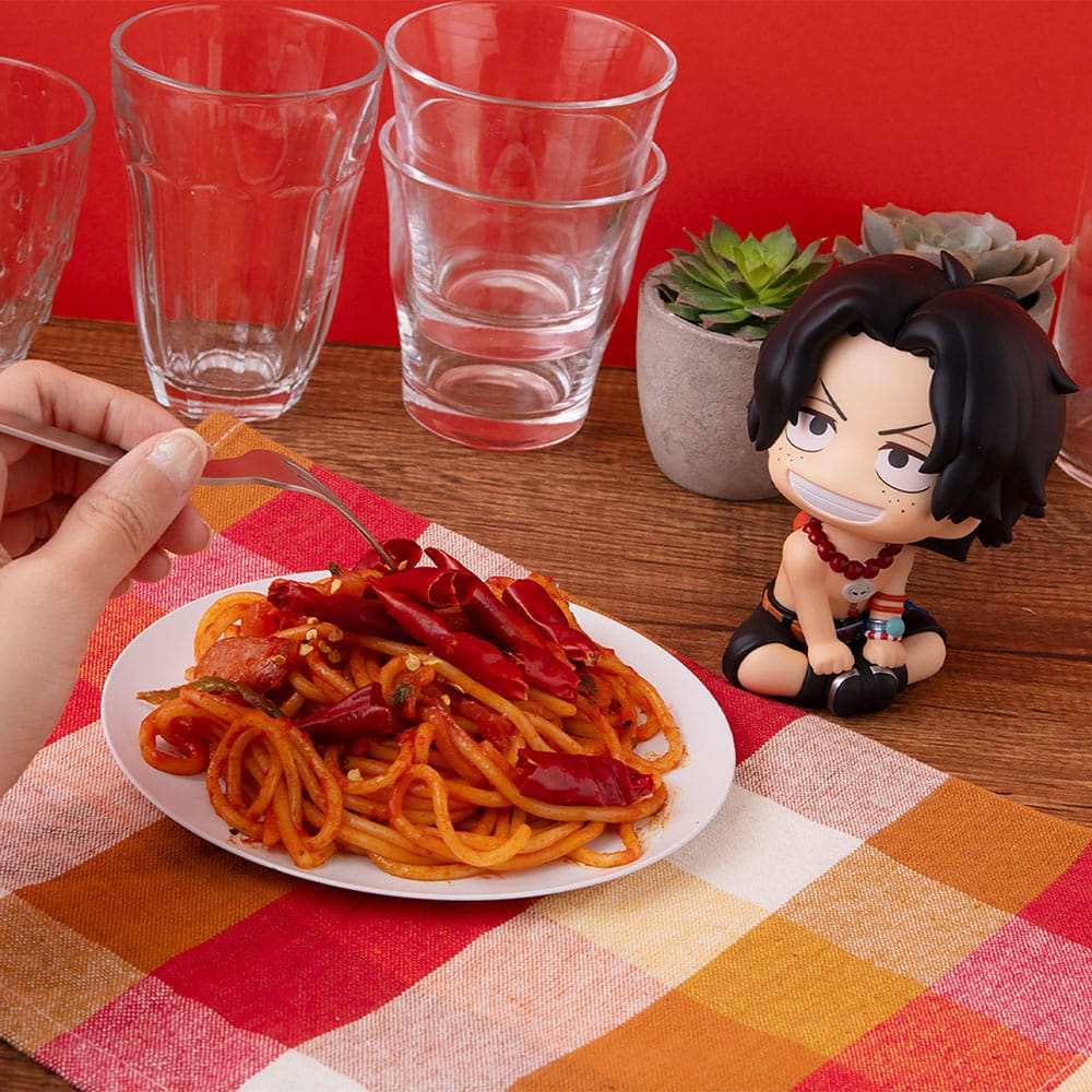 One Piece Look Up PVC Statue Portgas D. Ace 11 cm - Smalltinytoystore