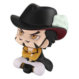 One Piece Look Up PVC Statuen Dracule Mihawk & Crocodile 11 cm (with gift) - Smalltinytoystore