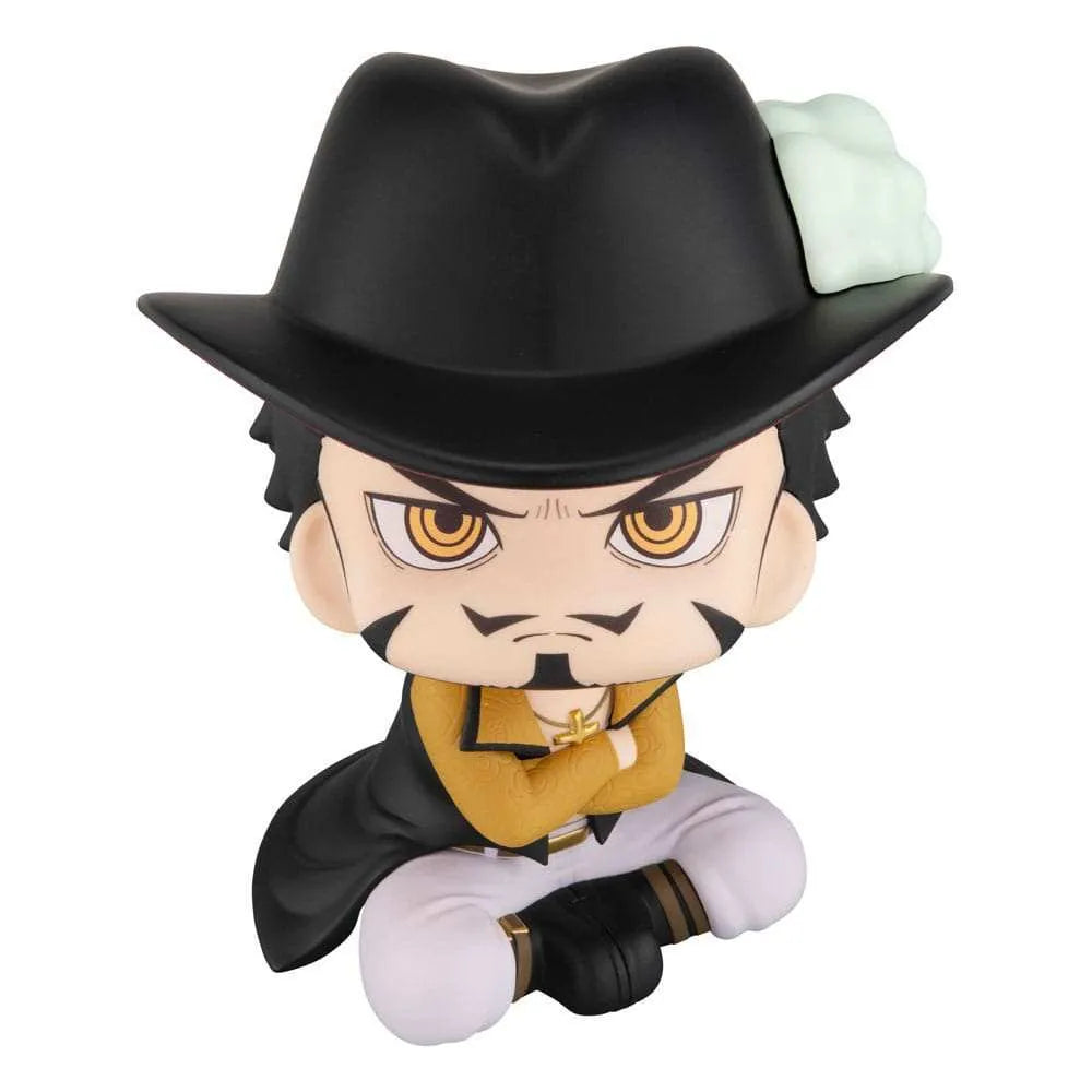 One Piece Look Up PVC Statuen Dracule Mihawk & Crocodile 11 cm (with gift) - Smalltinytoystore
