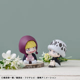One Piece Look Up PVC Statuen Trafalgar Law Childhood Ver. & Corazon 11 cm (with gift) - Smalltinytoystore