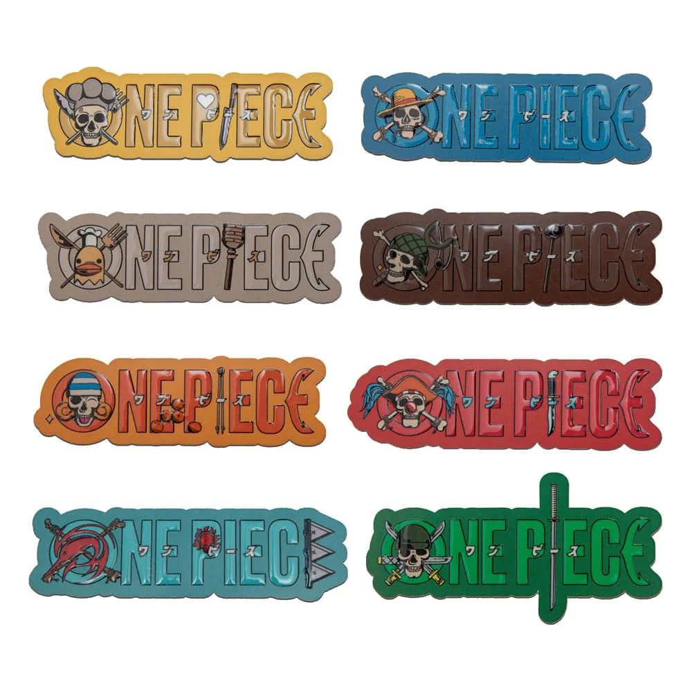 One Piece Magnet 8er-Pack Title Sequence - Smalltinytoystore
