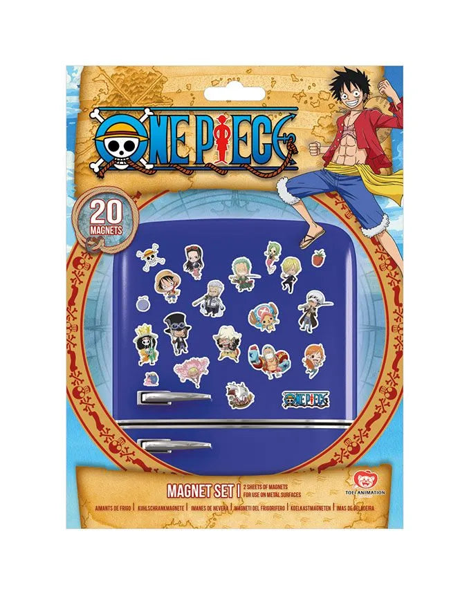 One Piece Magnete Set Chibi - Smalltinytoystore
