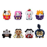 One Piece Mega Cat Project Sammelfiguren Egghead NyanPieceNyan! 3 cm Sortiment (8) - Smalltinytoystore