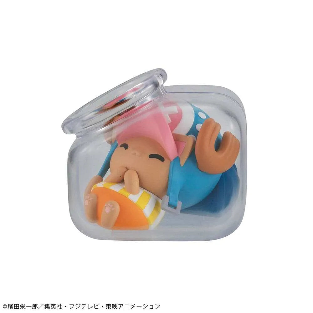 One Piece Mega Cat Project Sammelfiguren Good Night NyanPieceNyan! 3 cm Sortiment (8) - Smalltinytoystore