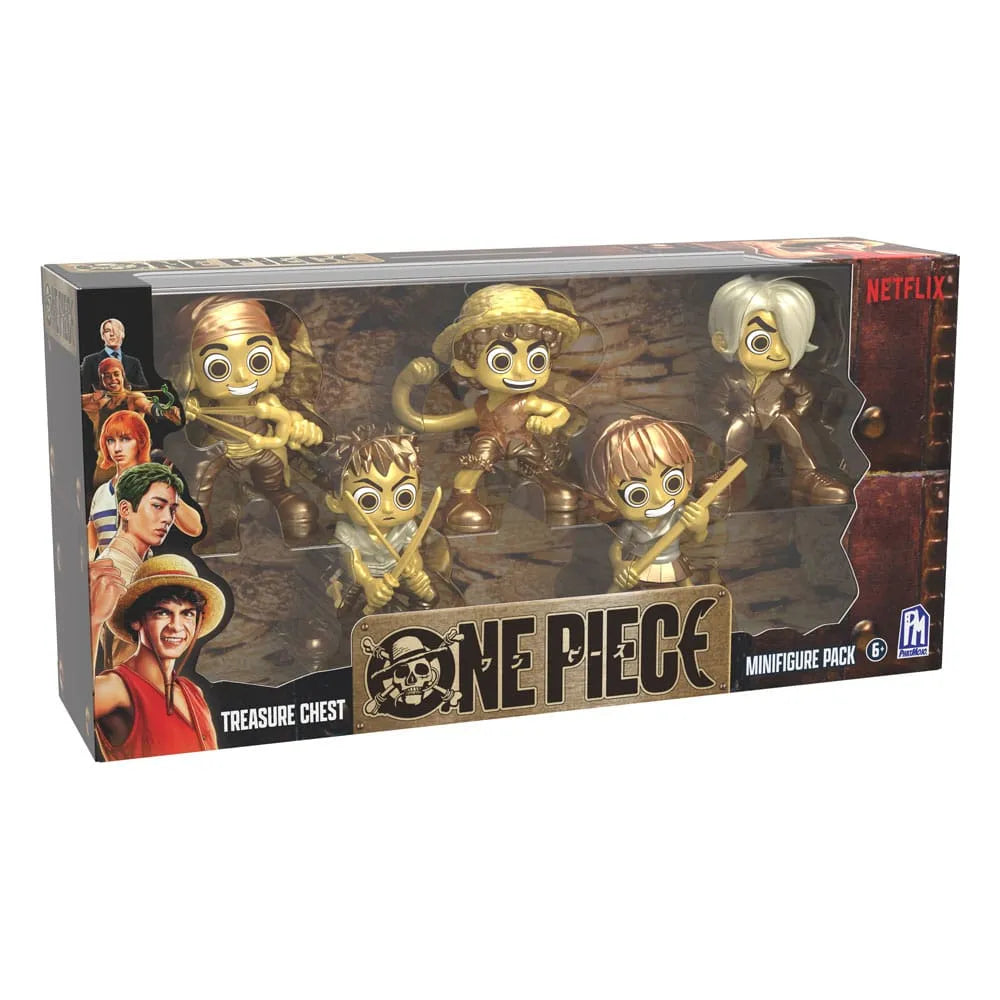 One Piece Minifiguren Set Gold 6 cm - Smalltinytoystore