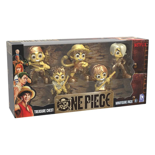 One Piece Minifiguren Set Gold 6 cm - Smalltinytoystore